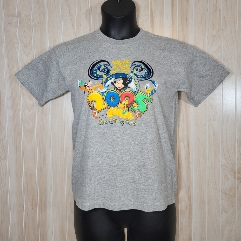 Walt Disney World 2005 Kid’s Park T-shirt Sz Unisex Lg